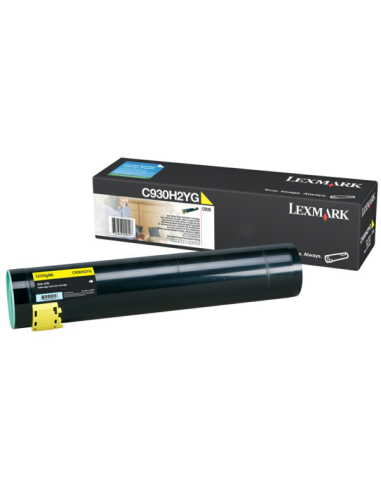 КАСЕТА ЗА LEXMARK OPTRA C 935 - Yellow - P№ C930H2YG