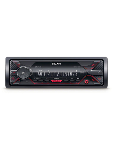 Sony DSX-A410BT In-car Media Receiver with USB, Red illumination