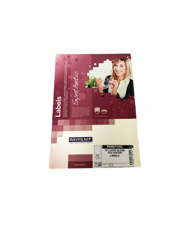 Етикети Rayfilm Glossy R0466, A4, 1 бр./лист, 10 листа 060282