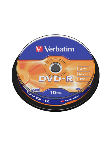 DVD-R 4.7GB, 16Х, 10бр.