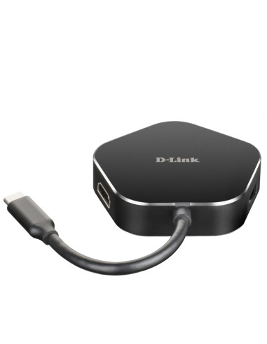 D-LINK Dock USB-C 4-port USB 3.0 hub with HDMI and USB-C charging port