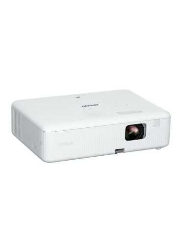 Epson CO-W01, WXGA (1024 x 768, 16:10), 3 000 ANSI lumens, 15 000:1, VGA, HDMI, USB, 24 months, Lamp: 12 months or 1 000 h, W