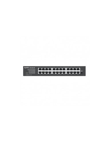 Суич ZYXEL GS1100-24E, 24 портов, Gigabit, за монтаж в шкаф