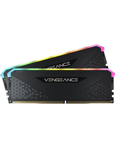 Памет Corsair Vengeance RS RGB Black 16GB(2x8GB) DDR4 3200MHz CMG16GX4M2E3200C16