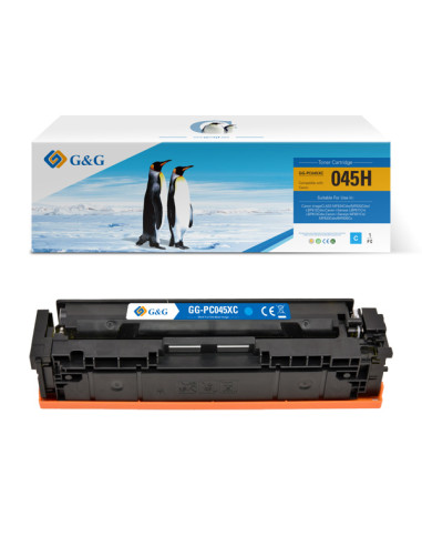 КАСЕТА ЗА CANON ImageCLASS LBP 612Cdw/MF 632Cdw/633Cdw/634Cdw - 1245C002AA - CRG-045H - Cyan - P№ NT-PC045XC - G-G