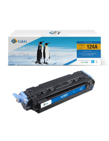 КАСЕТА ЗА HP COLOR LASER JET 2600/1600/2605N/CANON LBP 5000/5100 - /124A/ - Q6001A - Cyan - P№ NT-C6001FC/707FC/NT-CH6001FC -