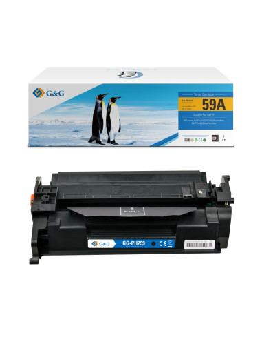 КАСЕТА ЗА HP LJ Pro M304/M404/MFP M428 - CF259A - Black - WITHOUT CHIP / БЕЗ ЧИП - P№ NT-PH259 - G-G