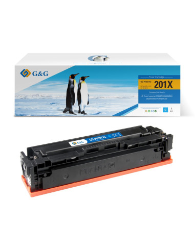 КАСЕТА ЗА HP Color LaserJet Pro M252/M252N/M252DN/M252DW/M277N/M277DW - /201X/ - Cyan - CF401X - P№ NT-PH201XC - G-G