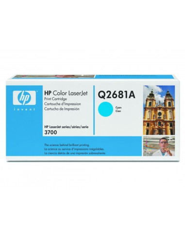 КАСЕТА ЗА HP COLOR LASER JET 3700 - Cyan - OUTLET -  /311A/ - P№ Q2681A