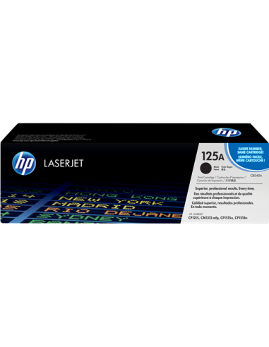 КАСЕТА ЗА HP COLOR LASER JET CP 1215/1515N/1518/CM 1312 - Black - /125A/ - P№ CB540A