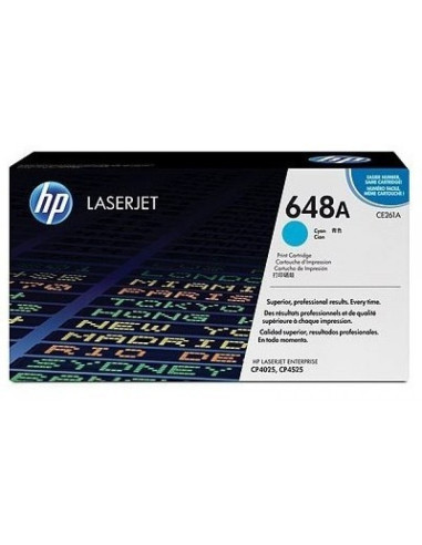 КАСЕТА ЗА HP LASER JET CP 4025/4525 - Cyan - /648A/ - P№ CE261A