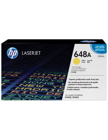 КАСЕТА ЗА HP LASER JET CP 4025/4525 - Yellow -  /648A/ - P№ CE262A