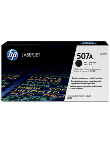 КАСЕТА ЗА HP COLOR LASER JET Enterprise 500/M551 - Black - /507A/ - P№ CE400A