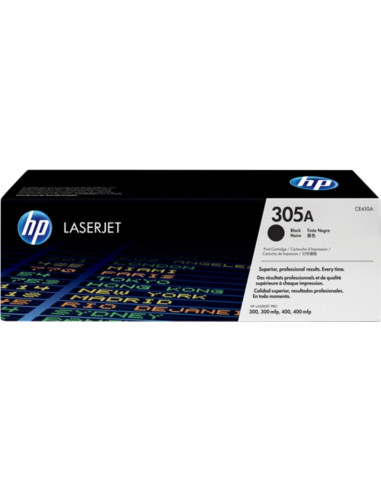 КАСЕТА ЗА HP COLOR LASER JET PRO 300/400 Color Printer/MFP series - Black - /305A/ - P№ CE410A