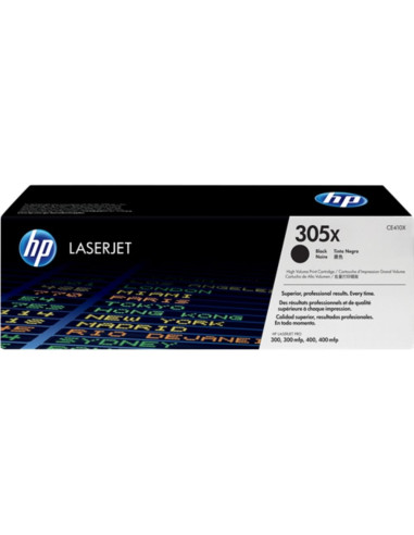 КАСЕТА ЗА HP COLOR LASER JET PRO 300/400 Color Printer/MFP series - Black - /305X/ - P№ CE410X