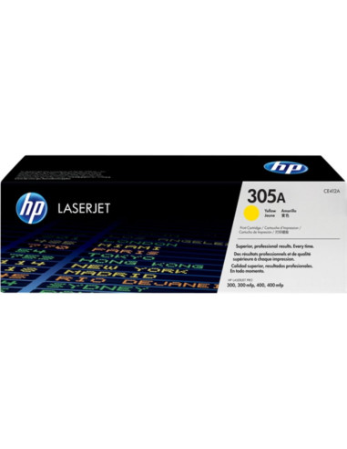 КАСЕТА ЗА HP COLOR LASER JET PRO 300/400 Color Printer/MFP series - Yellow - /305A/ - P№ CE412A