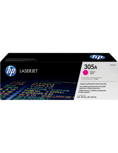 КАСЕТА ЗА HP COLOR LASER JET PRO 300/400 Color Printer/MFP series - Magenta  - /305A/ - P№ CE413A