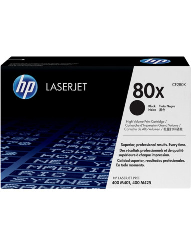 КАСЕТА ЗА HP LaserJet Pro 400 M401/M425 - Black - /80X/ - P№ CF280X