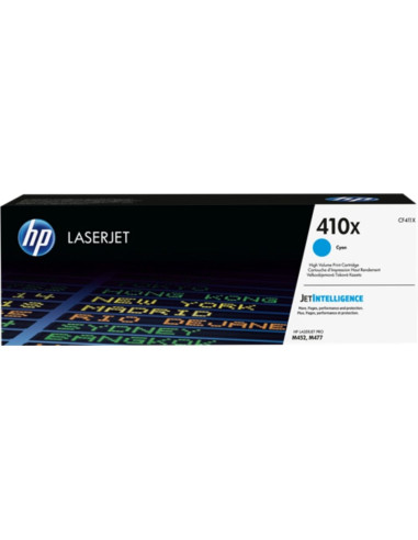 КАСЕТА ЗА HP Color LaserJet Pro M452 series/MFP M477 series - /410X/ - Cyan - P№ CF411X