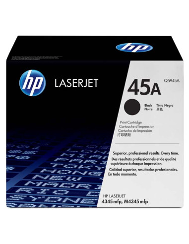 КАСЕТА ЗА HP LASER JET SMART PRINT 4345 - /45A/ - Black - P№ Q5945A