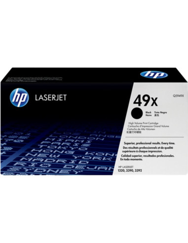 КАСЕТА ЗА HP LASER JET SMART PRINT 1320/3390/3392 - /49X/ - Black - P№ Q5949X