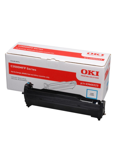 БАРАБАННА КАСЕТА ЗА OKI C 3520/3530/MC350/360 - Cyan - DRUM UNIT - P№ 43460223