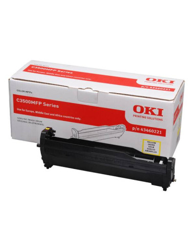 БАРАБАННА КАСЕТА ЗА OKI C 3520/3530/MC350/360 - Yellow - DRUM UNIT - P№ 43460221