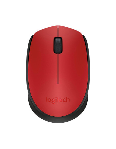 LOGITECH M171 Wireless Mouse - RED