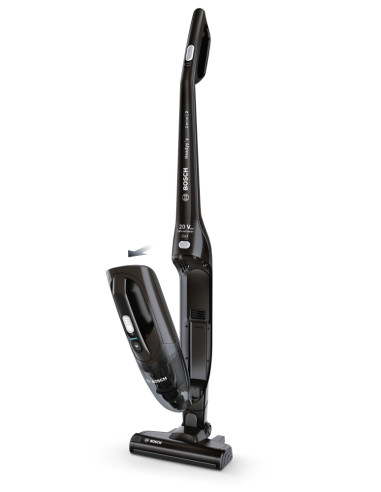 Bosch BCHF220B, Series 2, Cordless Handstick Vacuum Cleaner, 2 in 1, Readyyy 20Vmax, Black