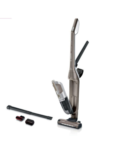 Bosch BBH3ALL23, Cordless Handstick Vacuum cleaner 2 in 1 Flexxo Gen2 23Vmax, Serie 4, built-in accessories, Brown