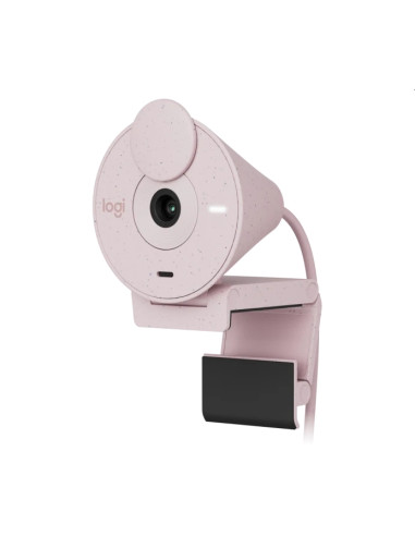 LOGITECH Brio 300 Full HD webcam - ROSE - USB