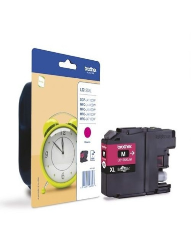 Brother LC-125 XL Magenta Ink Cartridge for MFC-J4510DW