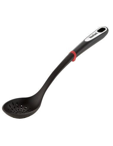 Tefal K2060314, Ingenio, Straining spoon, Kitchen tool, Termoplastic, 40x11x3.8cm, With holes, Up to 230C, Dishwasher safe, b