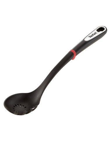 Tefal K2060214, Ingenio, Pasta spoon, Kitchen tool, Nylon/Fiberglass, 39.6x10.6x6.4cm, Up to 220C, Dishwasher safe, black