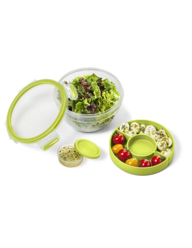 Tefal K3100112, CLIP-GO salad bowl rd 1.0L TEF