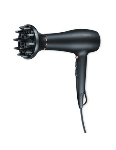 Beurer HC 50 Hair dryer, 2 200 W, triple ionic function, 2 attachments, 3 heat settings,2 blower settings, cold air, overheat