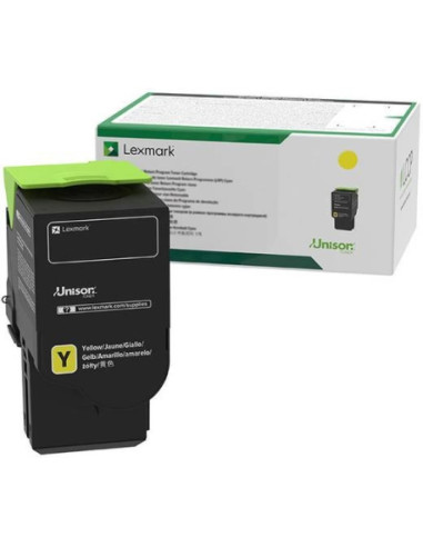 Lexmark C2320Y0 C/MC2325, 2425, 2535, MC2640 Yellow Return Programme 1K Toner Cartridge