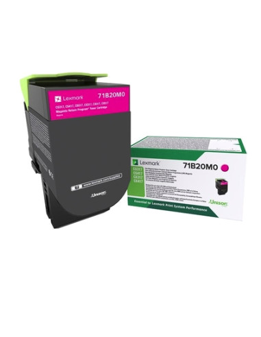 Lexmark 71B20M0 CS/CX317, 417, 517 Magenta Return Programme 2.3K Toner Cartridge