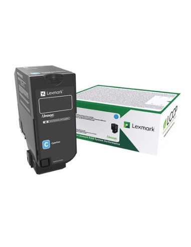 Lexmark 75B20C0 CS728, CS/CX727 Cyan Return Programme 10K Toner Cartridge