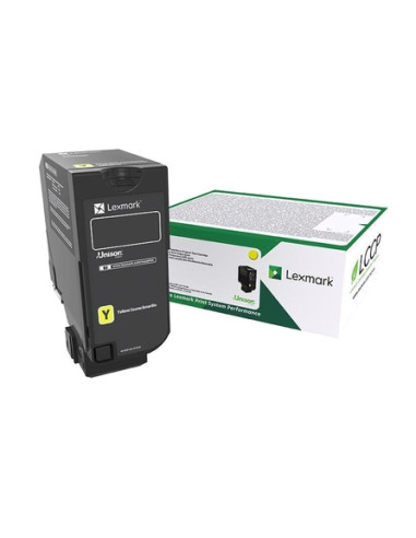 Lexmark 75B20Y0 CS728, CS/CX727 Yellow Return Programme 10K Toner Cartridge