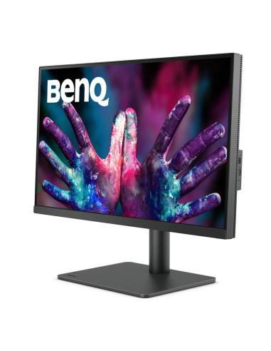 BenQ PD2705U, 27" IPS LED, 5ms,3840x2160 4K UHD, Designer Monitor, AQCOLOR, 100- sRGB, HDR10, B.I., LBL, KVM Switch, ICCsync,