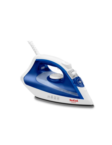 Tefal FV1711E0, Virtuo white - velvet blue,1800W - 0-24g/min - shot 80g/min - PTFE soleplate - water tank 200 ml - cord lengt