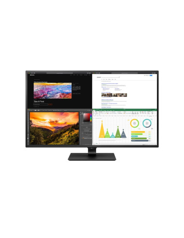 LG 43UN700P-B, 42.50" IPS Panel Anti-Glare, 400 cd/m2, 3840x2160, 8ms, HDR 10, 4x HDMI, DisplayPort, USB-C, USB 3.0, Speacers