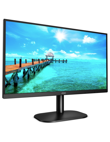 AOC 27B2QAM 27" WLED VA 1920x1080@75Hz, 4ms GTG, 250cd/m2, 4000:1, 20M:1 DCR, Low Blue Light, Tilt, D-SUB, HDMI, DP, Speakers