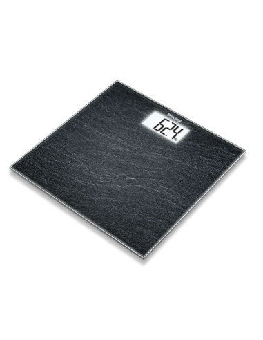 Beurer GS 203 Glass bathroom scale,Slate, 150 kg/100 g, 5 years warranty