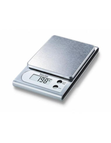 Beurer KS 22 kitchen scale, Stainless steel weighing surface, 3 kg / 1 g