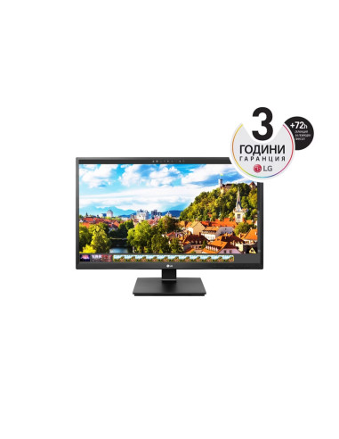 LG 24BK55YP-B, 24" IPS LED AG, 5ms GTG, 1000:1, 5000000 : 1 DFC, 250cd/m2, Full HD 1920x1080, D-Sub, DVI, Display Port, HDMI,