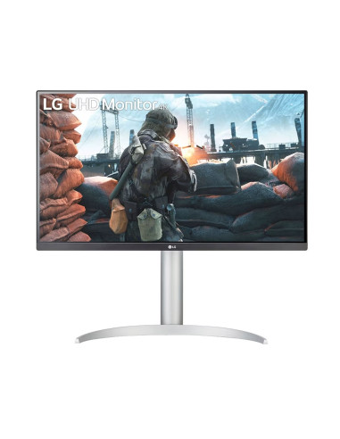 LG 27UP650P-W, 27" UHD 4K IPS AG, DCI-P3 95-, Cinema Screen, 5ms, 1200:1, Mega DFC, 400 cd/m2, 3840x2160, AMD FreeSync, HDR 1