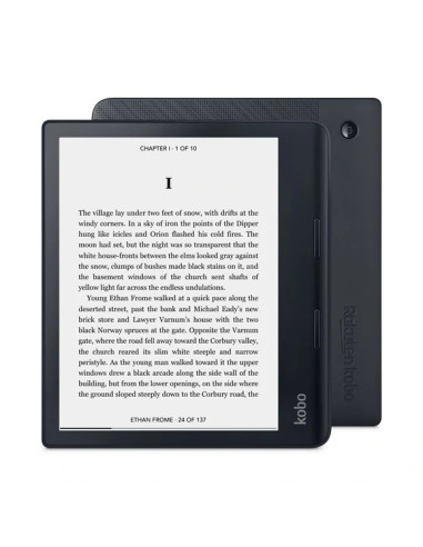 Kobo Sage e-Book Reader E Ink Flush Touchscreen 8 inch Black