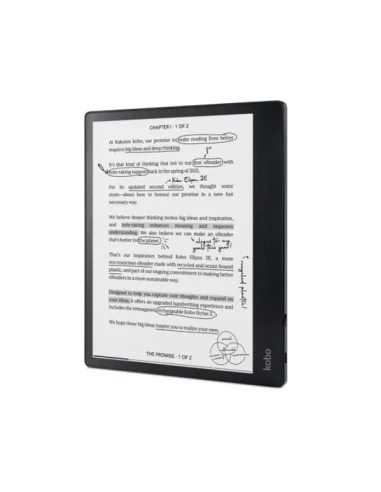 Kobo Elipsa 2E-Book Reader Pack, E Ink Carta 1200 touchscreen, 10.3 inch, 1404 x 1872, 32 GB, CPU 2.0 GHz, USB-C, Includes Ko